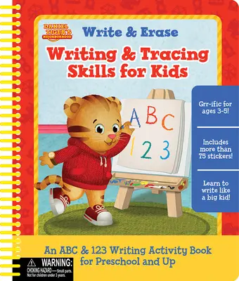 Daniel Tiger Písanie a obkresľovanie pre deti - Daniel Tiger Writing & Tracing Skills for Kids
