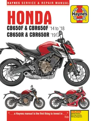 Honda Cb650f a Cbr650f '14 až '18 a Cb650r a Cbr650r '19 - Honda Cb650f & Cbr650f '14 to '18 and Cb650r & Cbr650r '19