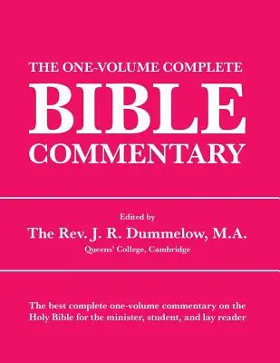 Jednosväzkový kompletný komentár k Biblii - The One-Volume Complete Bible Commentary