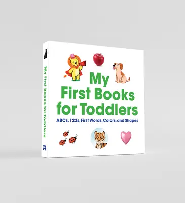 Súbor mojich prvých kníh pre batoľatá: Abcs, 123s, Prvé slová, Farby a tvary - My First Books for Toddlers Box Set: Abcs, 123s, First Words, Colors and Shapes