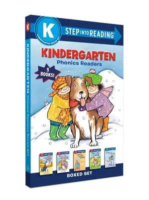 Predškolské fonické čítanky v škatuli: Jack a Jill a veľký pes Bill, Šteňa prehovorilo, Jack a Jill a T-Ball Bill, Myš robí slová, Hlúpy Sar - Kindergarten Phonics Readers Boxed Set: Jack and Jill and Big Dog Bill, the Pup Speaks Up, Jack and Jill and T-Ball Bill, Mouse Makes Words, Silly Sar