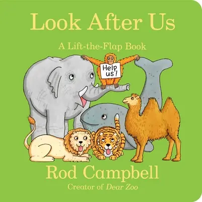Starajte sa o nás: Kniha so zdvíhacími klapkami (Lift-The-Flap Book) - Look After Us: A Lift-The-Flap Book