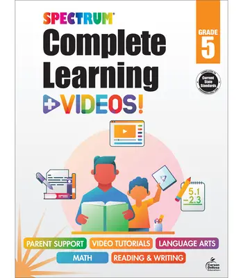Spektrum Kompletné učivo + cvičebnica s videami - Spectrum Complete Learning + Videos Workbook