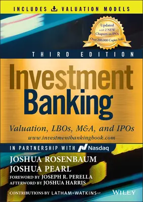 Investičné bankovníctvo: (kniha + modely oceňovania): Oceňovanie, Lbos, M&a a IPO - Investment Banking: Valuation, Lbos, M&a, and IPOs (Book + Valuation Models)