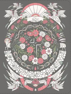 The Jesus Bible Artist Edition, Niv, Leathersoft, Gray Floral, Comfort Print