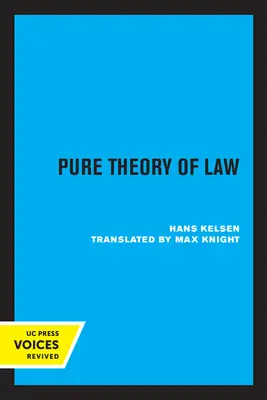 Čistá teória práva - Pure Theory of Law