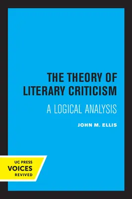 Teória literárnej kritiky: Logická analýza - The Theory of Literary Criticism: A Logical Analysis