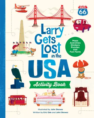 Larry sa stráca v USA Activity Book - Larry Gets Lost in the USA Activity Book