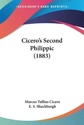 Cicerónove druhé Filipiky (1883) - Cicero's Second Philippic (1883)
