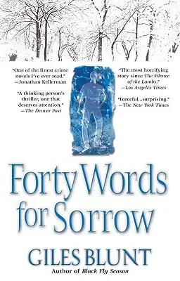 Štyridsať slov pre smútok: Thriller - Forty Words for Sorrow: A Thriller