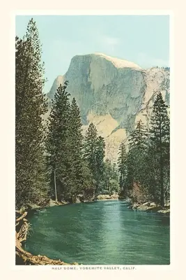 Vintage Journal Half Dome, Yosemity, Kalifornia, vreckové - The Vintage Journal Half Dome, Yosemite, California pocket