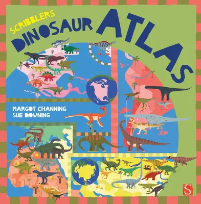 Atlas dinosaurov Scribblers - Scribblers Dinosaur Atlas