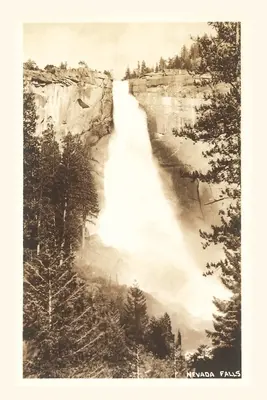 Vintage Journal Nevadské vodopády, Yosemity - The Vintage Journal Nevada Falls, Yosemite