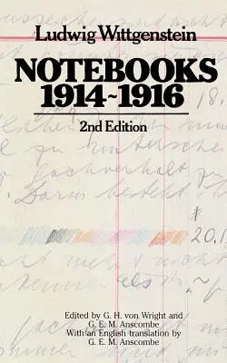 Zápisníky, 1914 - 1916 - Notebooks, 1914-1916