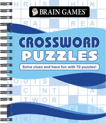 Hry na mozog - krížovky (vlny): Vyriešte nápovedy a zabavte sa so 70 hádankami! - Brain Games - Crossword Puzzles (Waves): Solve Clues and Have Fun with 70 Puzzles!