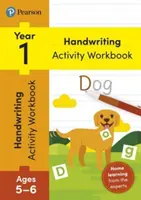 Pearson Učíme sa doma Pracovný zošit s aktivitami na písanie rukou 1. ročník - Pearson Learn at Home Handwriting Activity Workbook Year 1