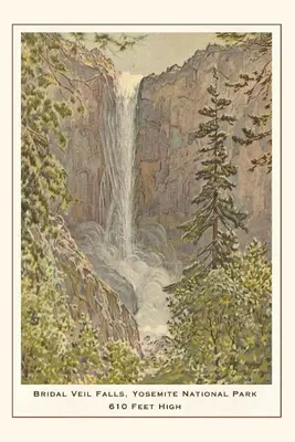 Vintage Journal Vodopády Bridal Veil, Yosemity, Kalifornia - The Vintage Journal Bridal Veil Falls, Yosemite, California