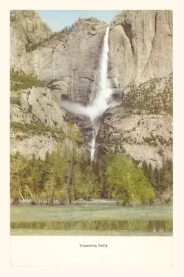 Vintage Journal Yosemitské vodopády, Kalifornia - The Vintage Journal Yosemite Falls, California