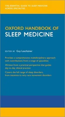 Oxfordská príručka spánkovej medicíny - Oxford Handbook of Sleep Medicine