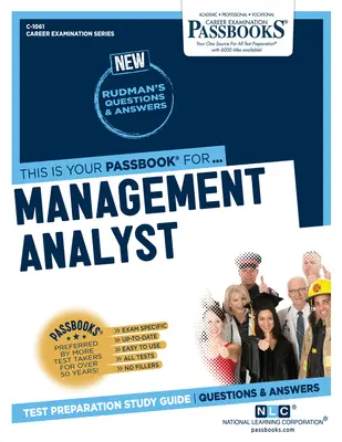 Analytik manažmentu (C-1061): Študijná príručka k preukazom - Management Analyst (C-1061): Passbooks Study Guide