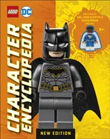 LEGO DC Character Encyclopedia New Edition - s exkluzívnou minifigúrkou LEGO DC - LEGO DC Character Encyclopedia New Edition - With Exclusive LEGO DC Minifigure