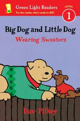 Veľký pes a malý pes nosia svetre - Big Dog and Little Dog Wearing Sweaters