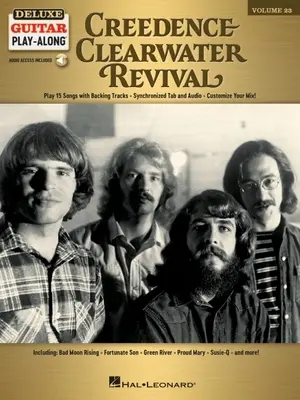 Creedence Clearwater Revival - Deluxe Guitar Play-Along Vol. 23: kniha s interaktívnym online audio rozhraním - Creedence Clearwater Revival - Deluxe Guitar Play-Along Vol. 23: Book with Interactive Online Audio Interface