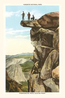 Vintage Journal Previsnutá skala, Yosemity, Kalifornia - The Vintage Journal Overhanging Rock, Yosemite, California