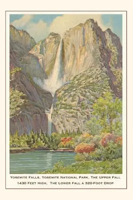 Vintage Journal Yosemitské vodopády, Kalifornia - The Vintage Journal Yosemite Falls, California