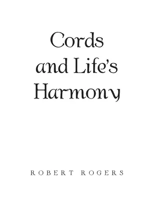 Šnúry a harmónia života - Cords and Life's Harmony