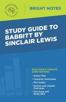 Študijná príručka k Babbittovi od Sinclaira Lewisa - Study Guide to Babbitt by Sinclair Lewis