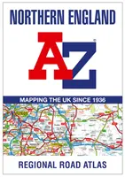 Regionálny cestný atlas Severného Anglicka A-Z - Northern England Regional A-Z Road Atlas