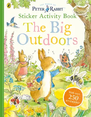 Králik Peter Veľký vonku Kniha aktivít so samolepkami - Peter Rabbit The Big Outdoors Sticker Activity Book