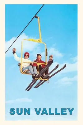 Vintage Journal Lyžiarsky vlek, Sun Valley, Idaho - Vintage Journal Ski Lift, Sun Valley, Idaho