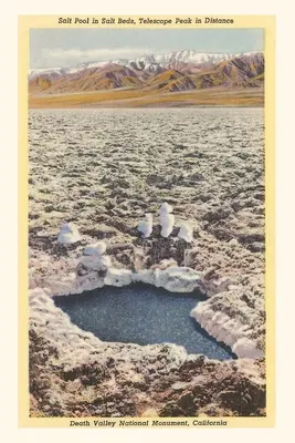 Vintage Journal Soľný bazén, Údolie smrti - The Vintage Journal Salt Pool, Death Valley