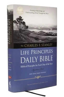 Charles F. Stanley Životné princípy - Biblia na každý deň - NKJV - podpis - Charles F. Stanley Life Principles Daily Bible-NKJV-Signature