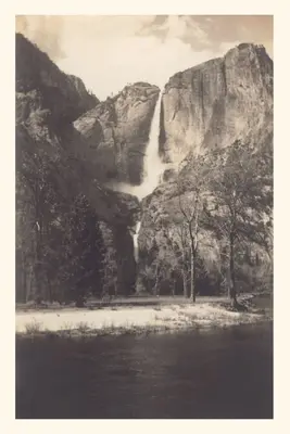 Vintage Journal Yosemitské vodopády - Vintage Journal Yosemite Falls