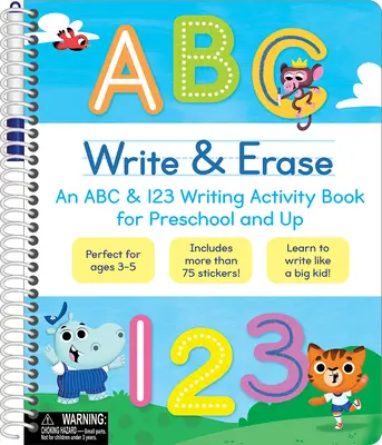 Píšte a vymažte ABC a 123 - Write & Erase ABC and 123