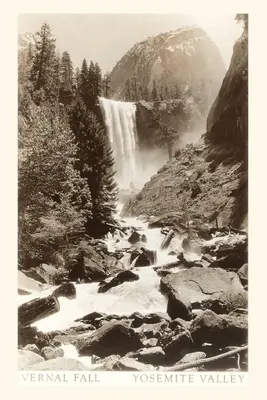 Vintage Journal Vernalské vodopády, Yosemity - The Vintage Journal Vernal Falls, Yosemite