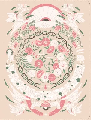 Ježišova Biblia, umelecké vydanie, Esv, Leathersoft, broskyňový kvet, indexované na palec - The Jesus Bible Artist Edition, Esv, Leathersoft, Peach Floral, Thumb Indexed