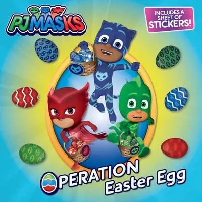 Operácia Veľkonočné vajíčko [s jedným listom samolepiek] - Operation Easter Egg [With One Sheet of Stickers]