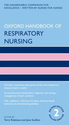 Oxfordská príručka respiračného ošetrovateľstva - Oxford Handbook of Respiratory Nursing