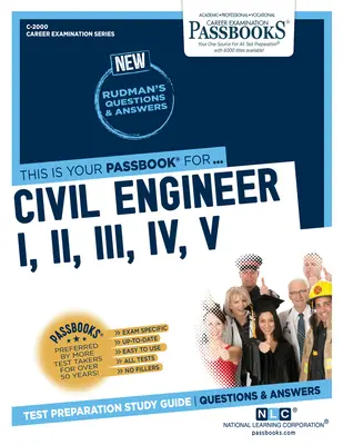 Stavebný inžinier I, II, III, IV, V (C-2000): Študijná príručka k preukazu, zväzok 2000 - Civil Engineer I, II, III, IV, V (C-2000): Passbooks Study Guidevolume 2000