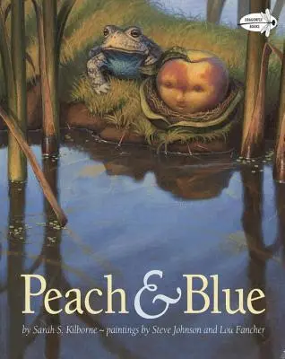 Broskyňa a modrá - Peach and Blue