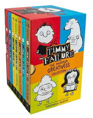 Timmy Failure: Maximálna veľkosť: Knihy 1-7 - Timmy Failure: The Maximum Greatness Collection: Books 1-7