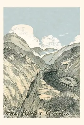 Vintage Journal Plagát King's Canyon - Vintage Journal King's Canyon Poster