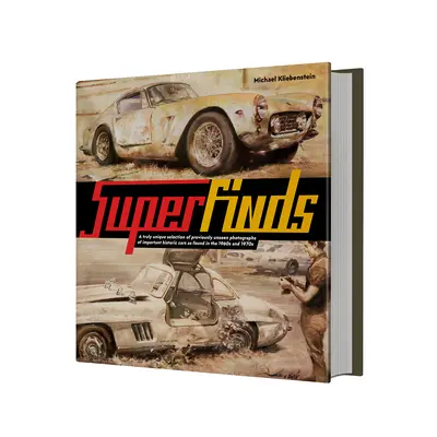 Superfinds: Naozaj unikátny výber doteraz nepublikovaných fotografií významných historických automobilov, ktoré sa našli v 60. a 70. rokoch minulého storočia - Superfinds: A Truly Unique Selection of Previously Unseen Photographs of Important Historic Cars as Found in the 1960s and 1970s