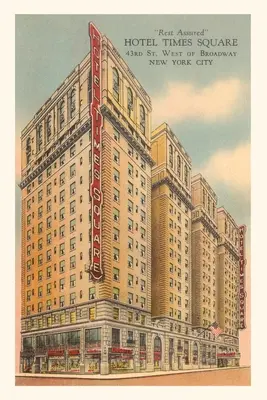 Vintage Journal Waldorf Hotel Times Square, New York - Vintage Journal Waldorf Hotel Times Square, New York City