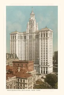 Vintage Journal Mestská budova, New York - Vintage Journal Municipal Building, New York City