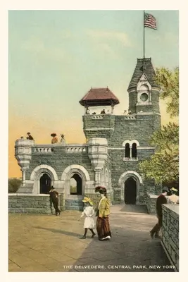 Vintage Journal Belvedere, Central Park, New York City - Vintage Journal The Belvedere, Central Park, New York City